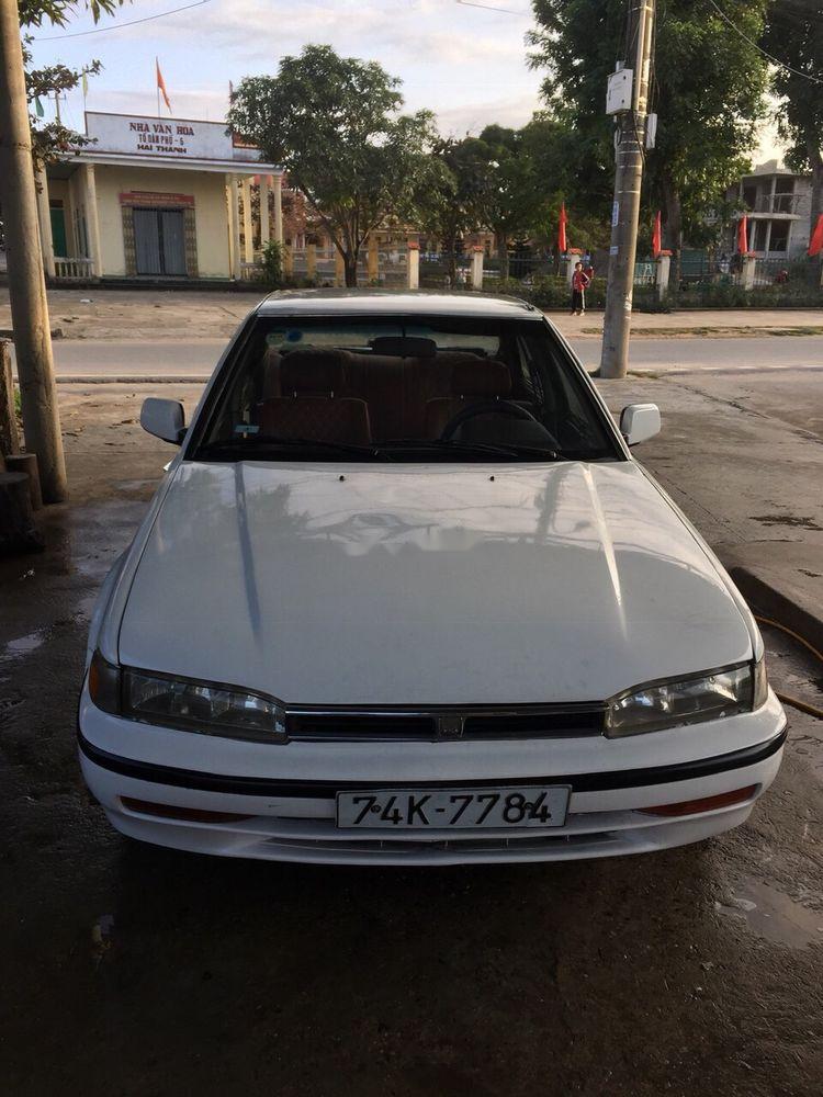 Honda Accord 1989 - Cần bán xe Honda Accord sản xuất 1989, màu trắng