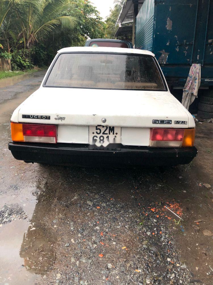 Peugeot 505   1981 - Bán Peugeot 505 1981, màu trắng, 15tr