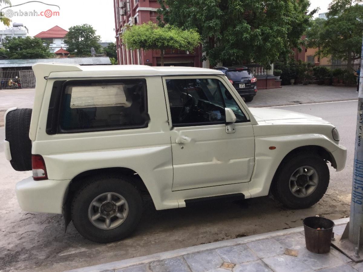 Hyundai Galloper 2.5 AT 2003 - Xe Hyundai Galloper 2.5 AT 2003, màu trắng, xe nhập  