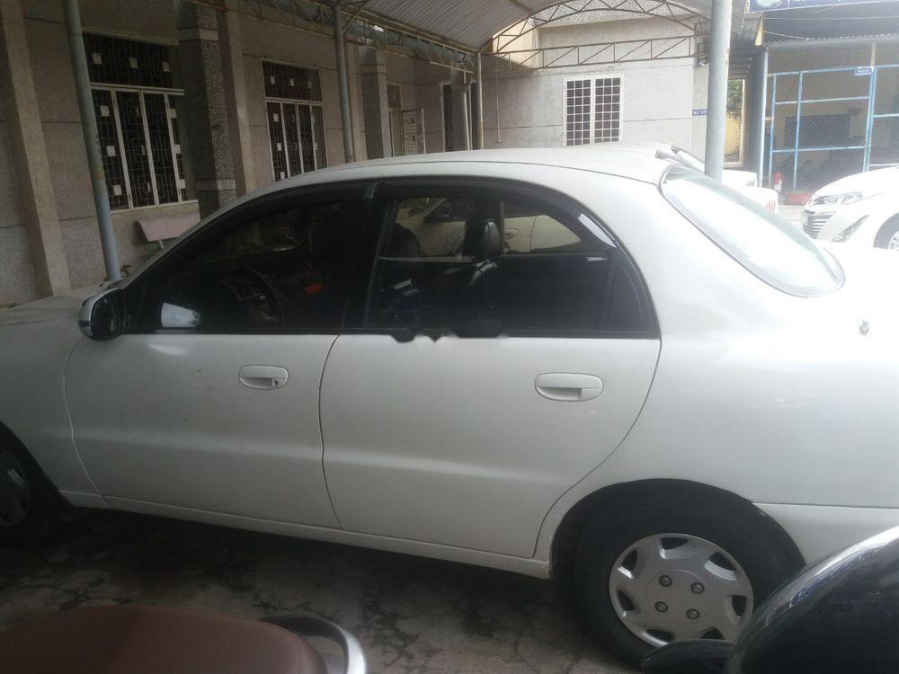 Daewoo Lanos   2005 - Bán xe Daewoo Lanos đời 2005, màu trắng, xe tốt - máy lạnh rất lạnh