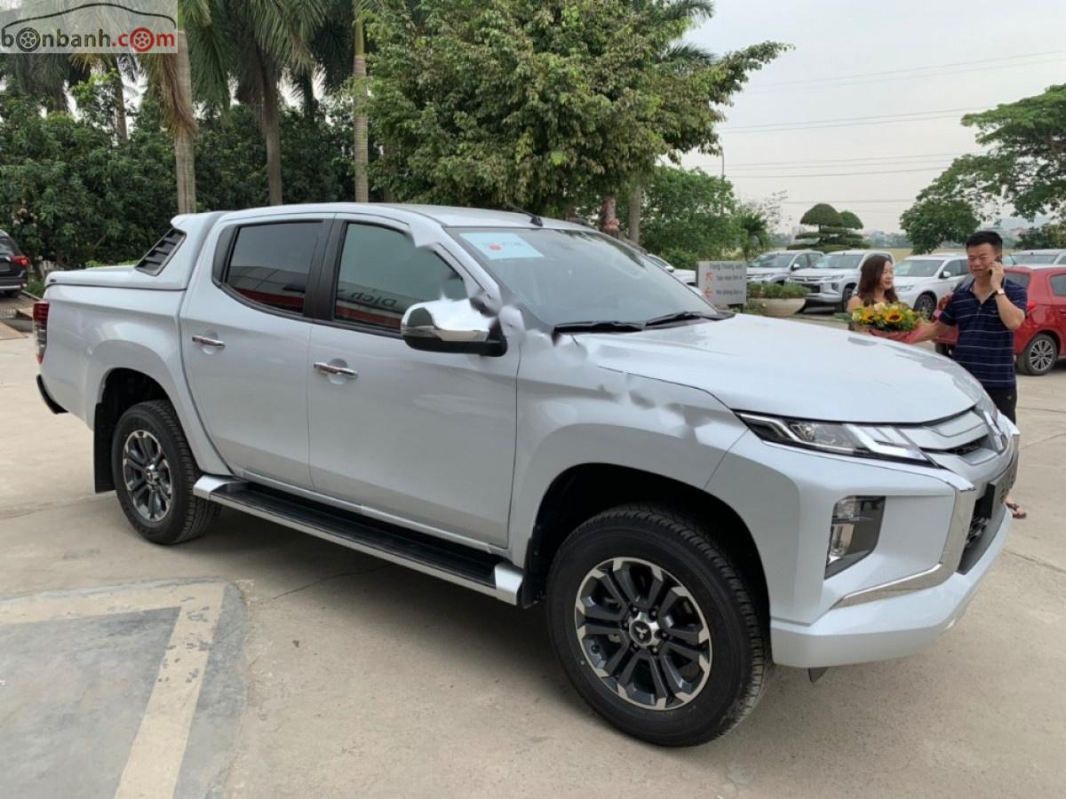 Mitsubishi Triton 4x2 AT Mivec 2019 - Bán ô tô Mitsubishi Triton 4x2 AT Mivec đời 2019, màu trắng, xe nhập