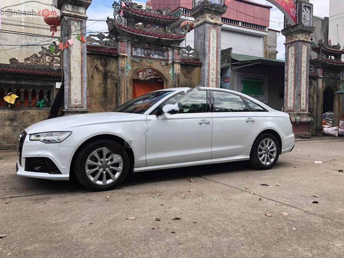 Audi A6 1.8 TFSI 2015 - Cần bán Audi A6 1.8 TFSI đời 2015, màu trắng, xe nhập chính chủ