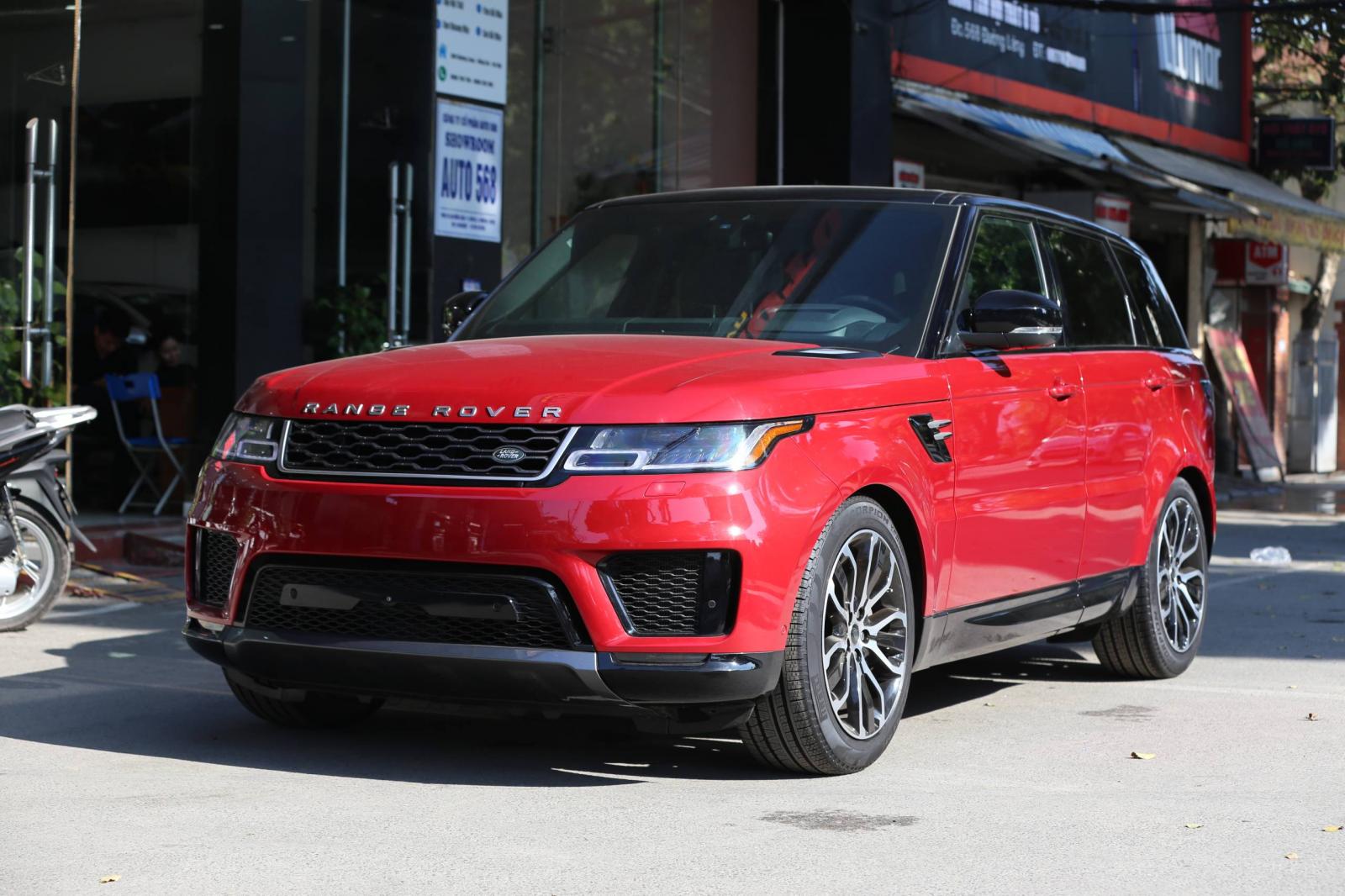 LandRover  Sport HSE 3.0 2018 - Bán ô tô LandRover Sport HSE 3.0 năm sản xuất 2018, màu đỏ, nhập khẩu