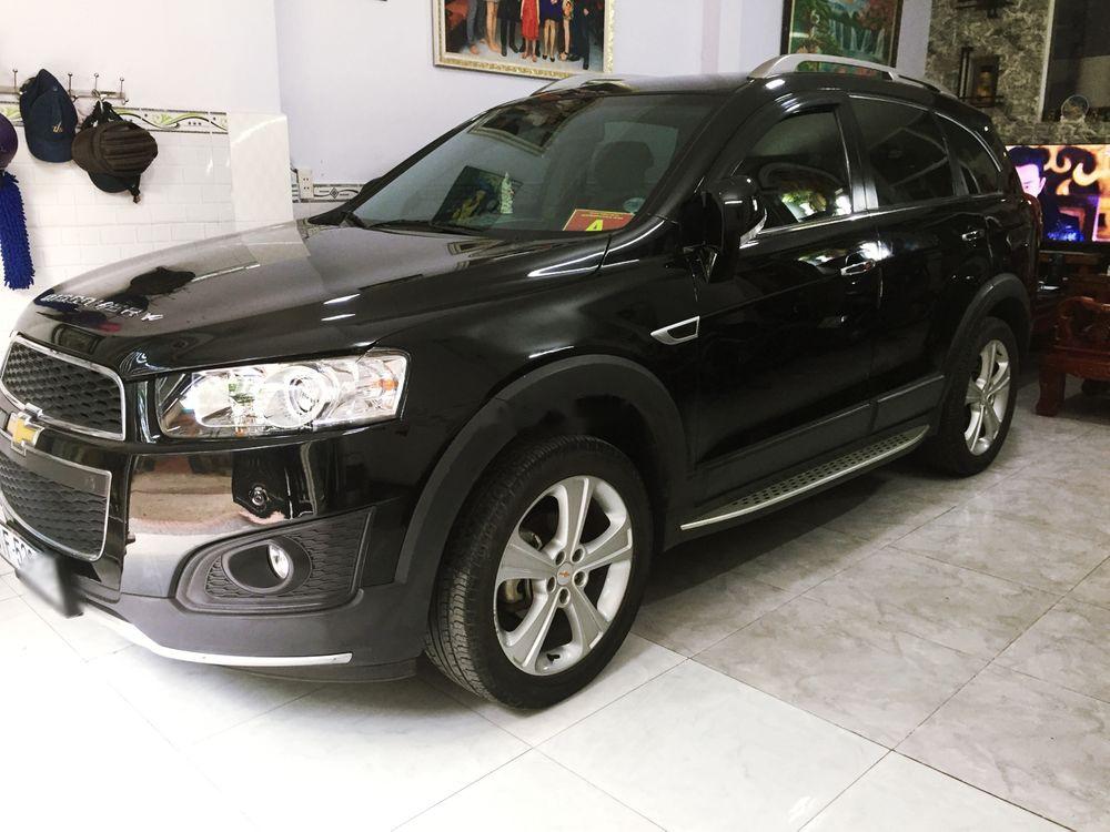 Chevrolet Captiva   2015 - Bán Chevrolet Captiva sản xuất năm 2015, màu đen, chính chủ