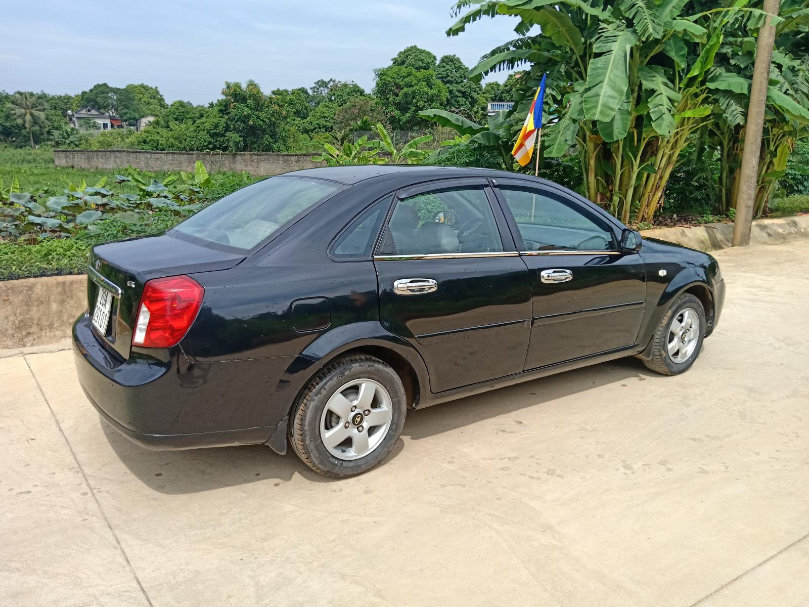 Daewoo Lacetti EX 2008 - Cần bán xe Daewoo Lacetti EX 2008, màu đen