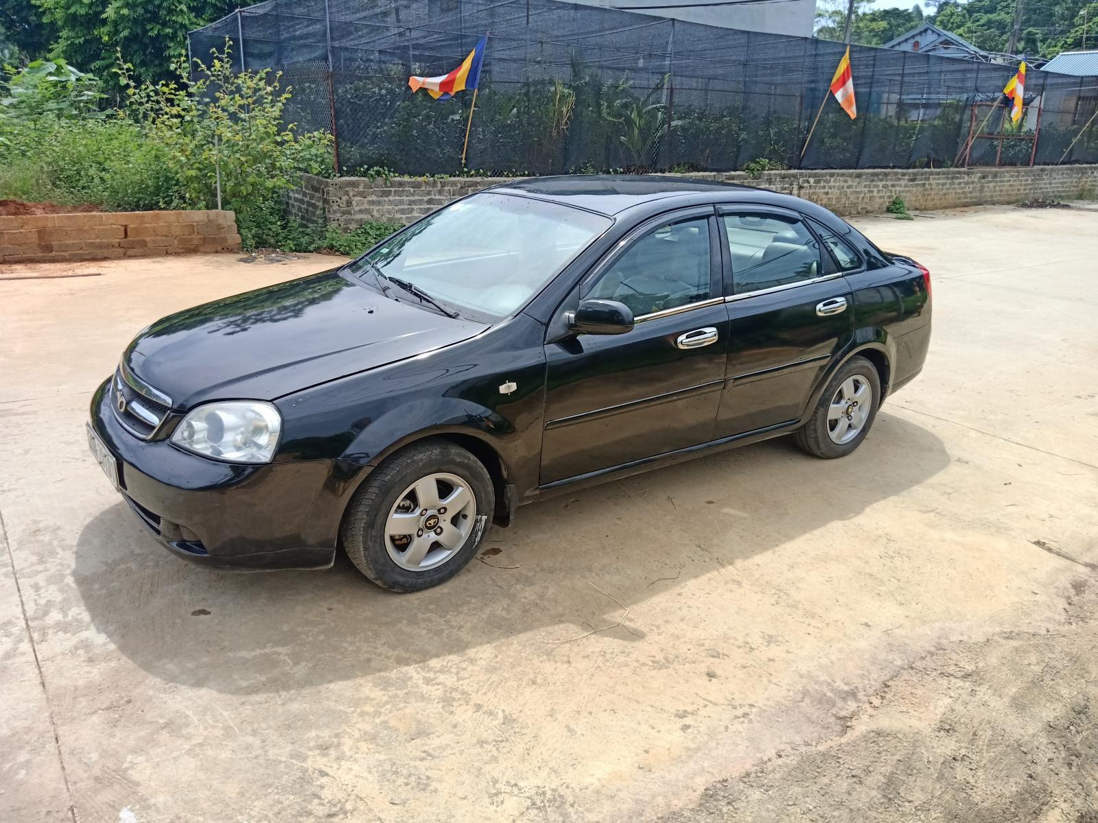 Daewoo Lacetti EX 2008 - Cần bán xe Daewoo Lacetti EX 2008, màu đen