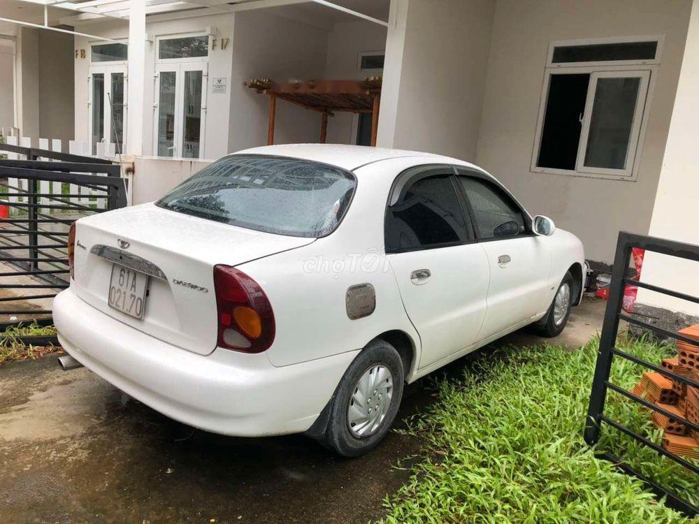 Daewoo Lanos   2003 - Cần bán Daewoo Lanos năm 2003, màu trắng