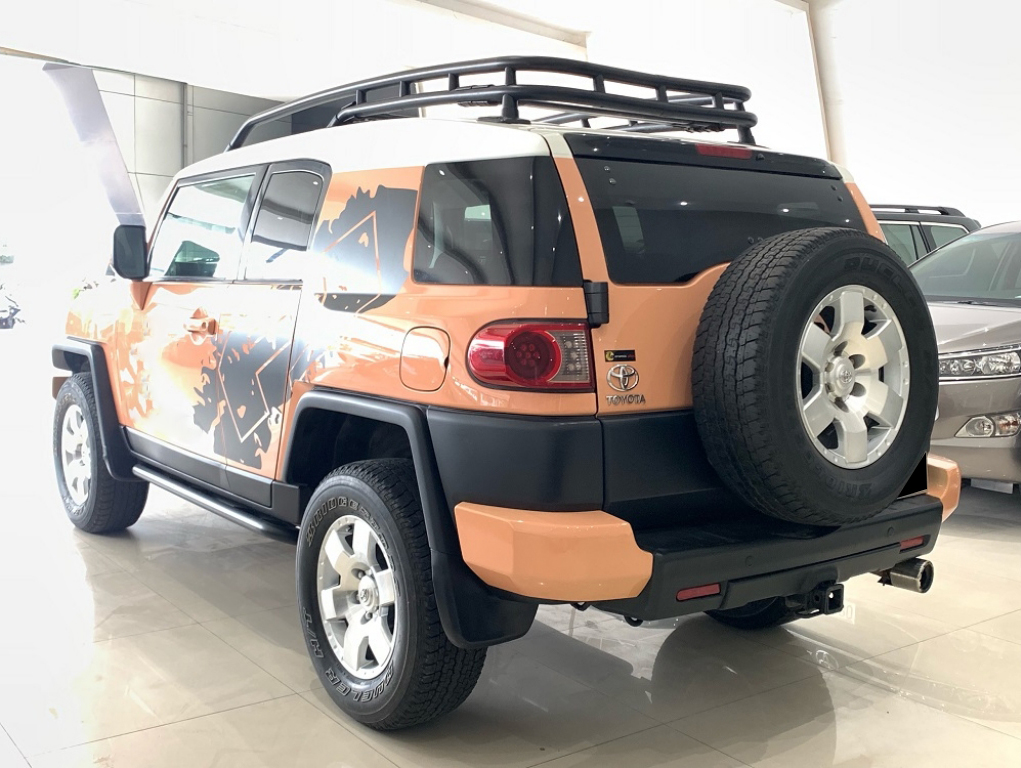 Toyota Fj cruiser 4x4 AT 2008 - Bán xe Toyota Fj cruiser 4WD AT năm sản xuất 2008, xe nhập