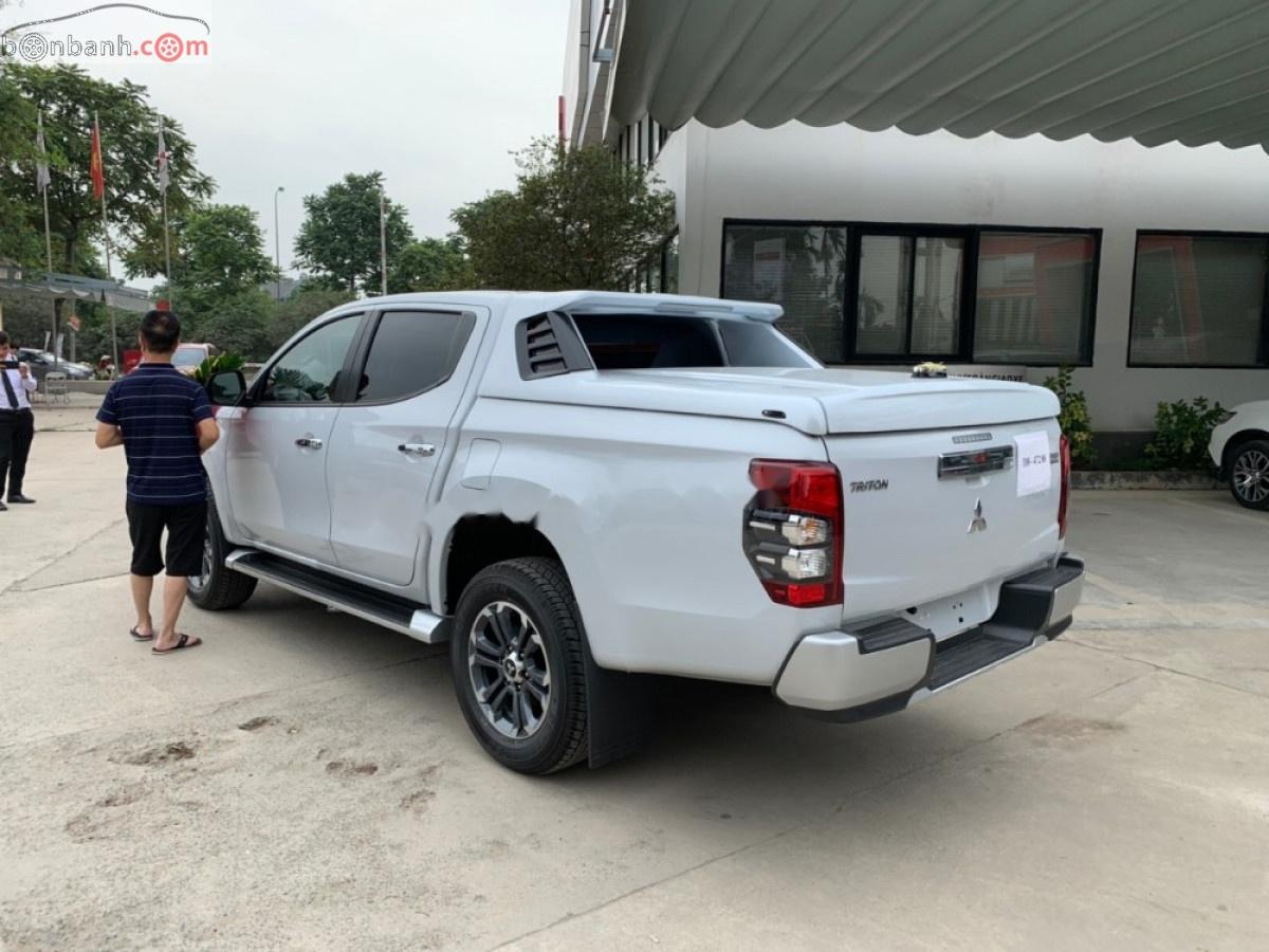 Mitsubishi Triton 4x2 AT Mivec 2019 - Bán ô tô Mitsubishi Triton 4x2 AT Mivec đời 2019, màu trắng, xe nhập