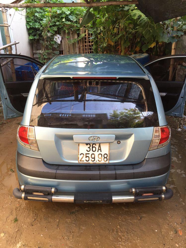 Hyundai Getz   2008 - Gia đình bán Hyundai Getz đời 2008, màu xanh lam, nhập khẩu