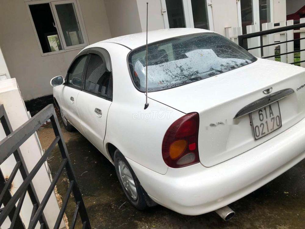 Daewoo Lanos   2003 - Cần bán Daewoo Lanos năm 2003, màu trắng