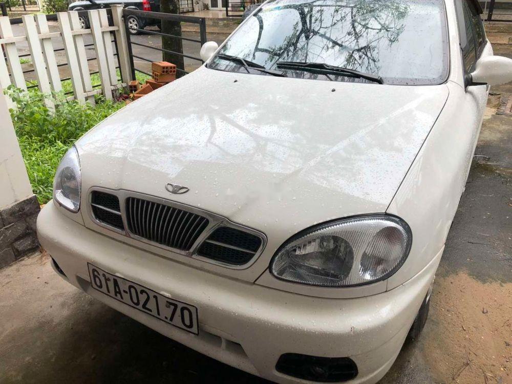 Daewoo Lanos   2003 - Cần bán Daewoo Lanos năm 2003, màu trắng