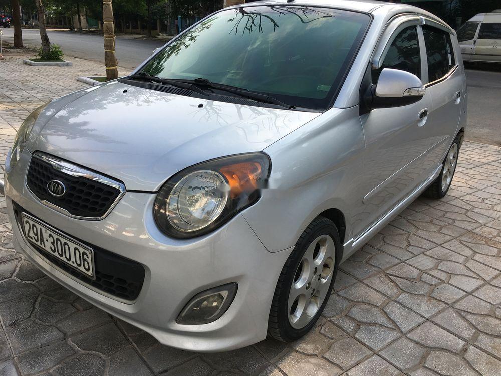 Kia Morning  SLX   2009 - Bán Kia Morning SLX sản xuất năm 2009, màu bạc, nhập khẩu, xe đẹp