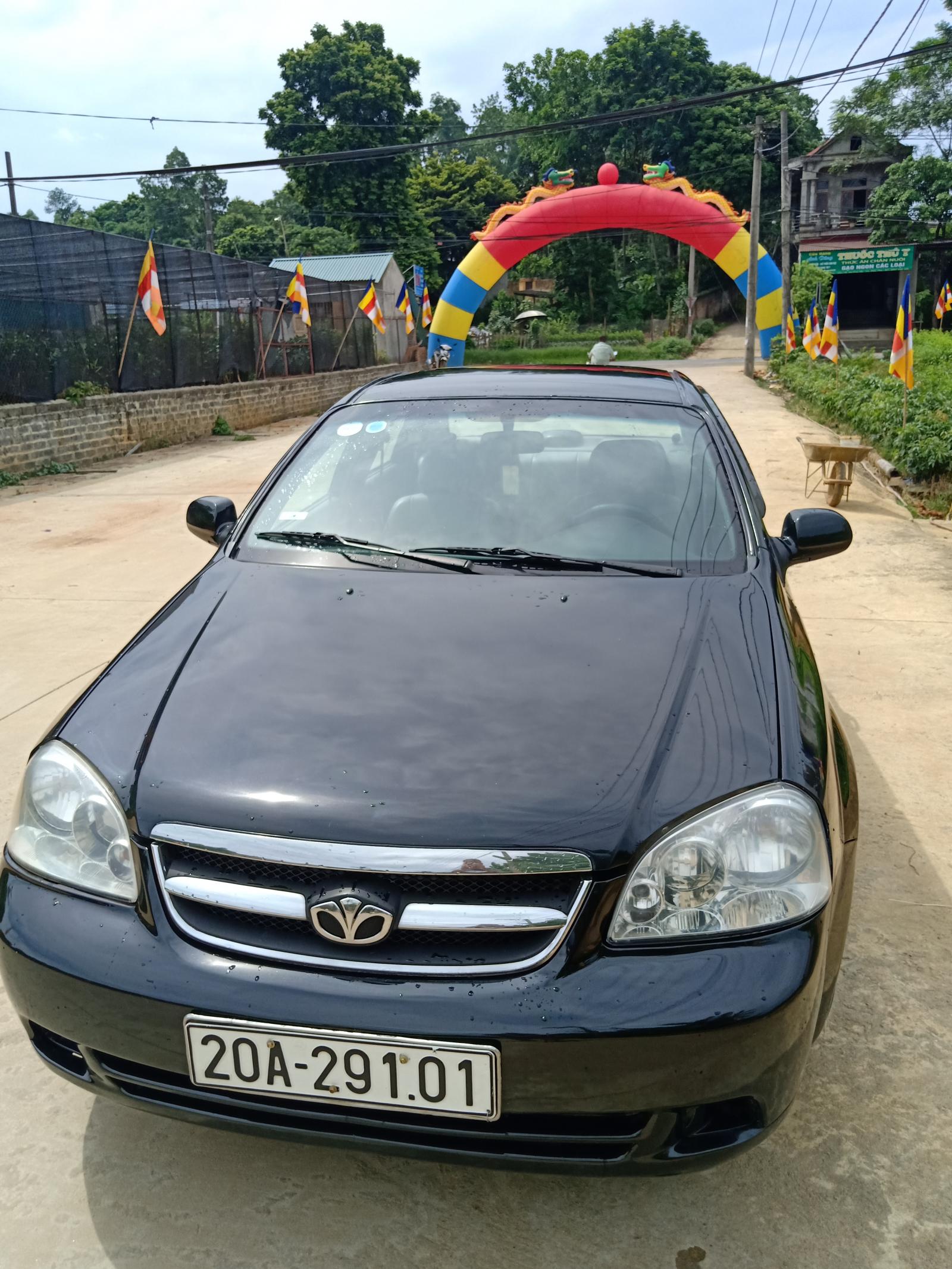 Daewoo Lacetti EX 2008 - Cần bán xe Daewoo Lacetti EX 2008, màu đen