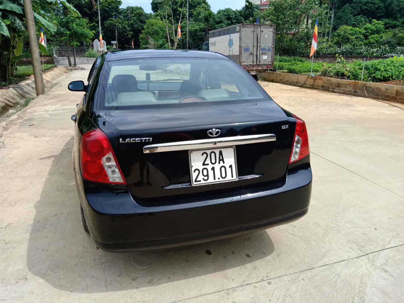 Daewoo Lacetti EX 2008 - Cần bán xe Daewoo Lacetti EX 2008, màu đen