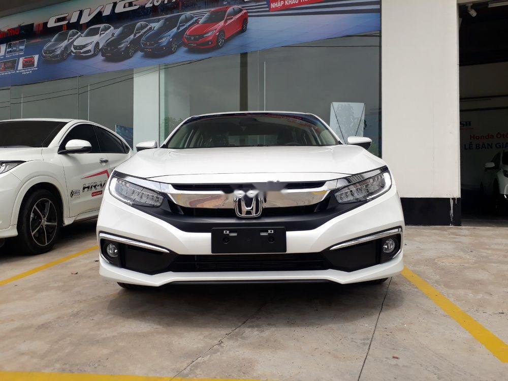 Honda Civic  1.8 E 2019 - Bán Honda Civic sản xuất năm 2019, màu trắng, nhập khẩu 