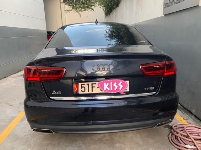 Audi A6  1.8 TFSI 2015 - Cần bán Audi A6 1.8 TFSI đời 2015, màu xanh đen, xe nhập chính chủ, xe đẹp - số đẹp