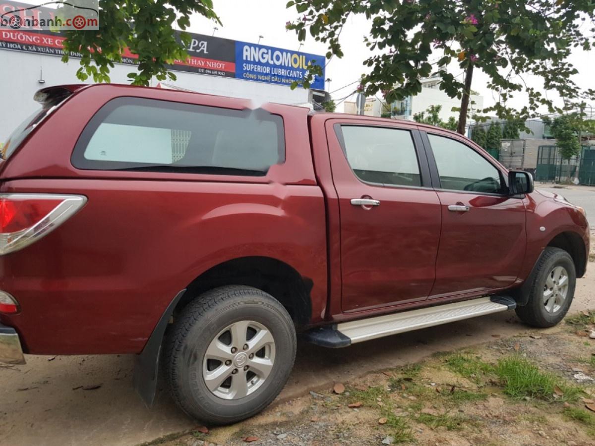 Mazda BT 50 2.2L 4x4 MT 2015 - Cần bán xe Mazda BT 50 2.2L 4x4 MT đời 2015, màu đỏ, nhập khẩu nguyên chiếc số sàn