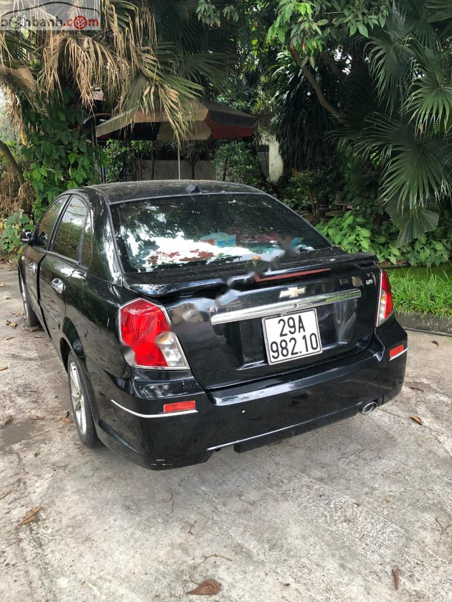 Daewoo Lacetti EX 1.6 MT 2008 - Bán Daewoo Lacetti EX 1.6 MT năm sản xuất 2008, màu đen