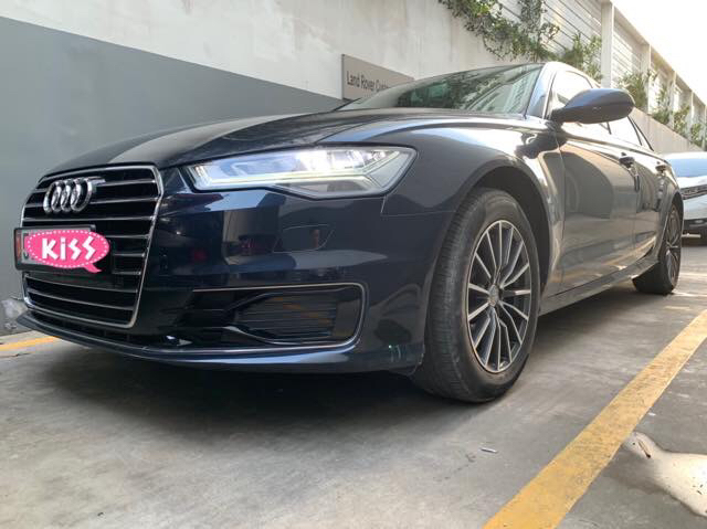 Audi A6  1.8 TFSI 2015 - Cần bán Audi A6 1.8 TFSI đời 2015, màu xanh đen, xe nhập chính chủ, xe đẹp - số đẹp