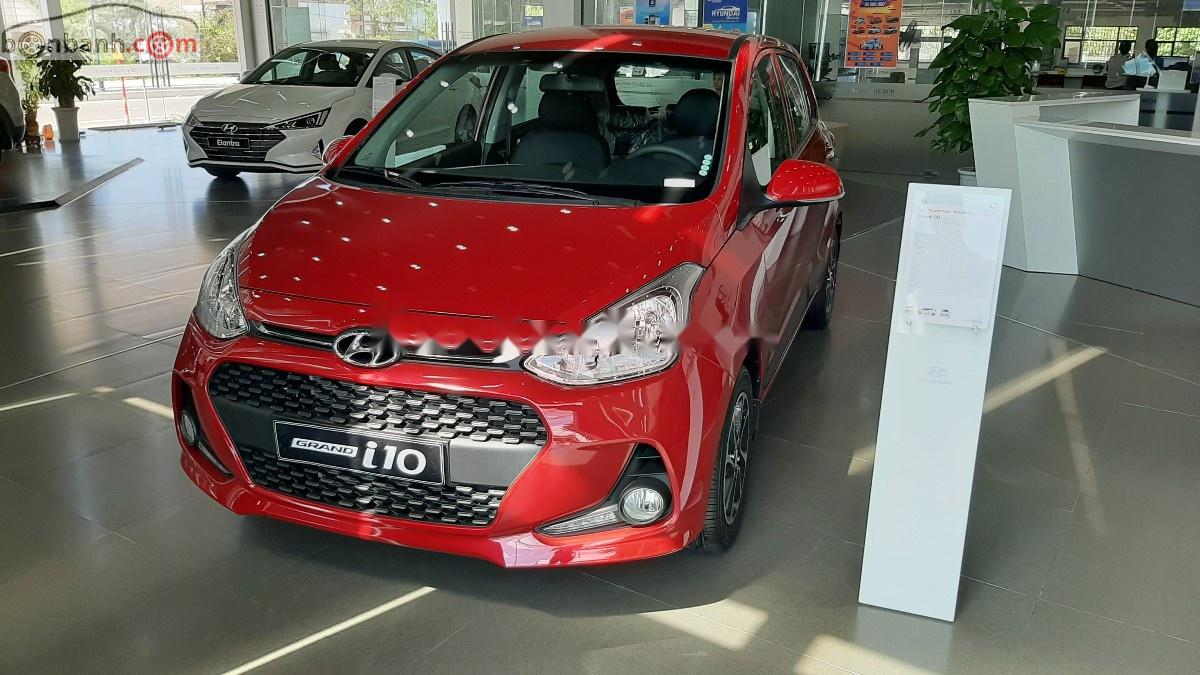 Hyundai Grand i10 1.2 AT 2019 - Cần bán Hyundai Grand i10 1.2 AT đời 2019, màu đỏ giá cạnh tranh