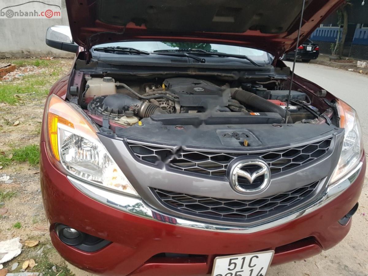 Mazda BT 50 2.2L 4x4 MT 2015 - Cần bán xe Mazda BT 50 2.2L 4x4 MT đời 2015, màu đỏ, nhập khẩu nguyên chiếc số sàn