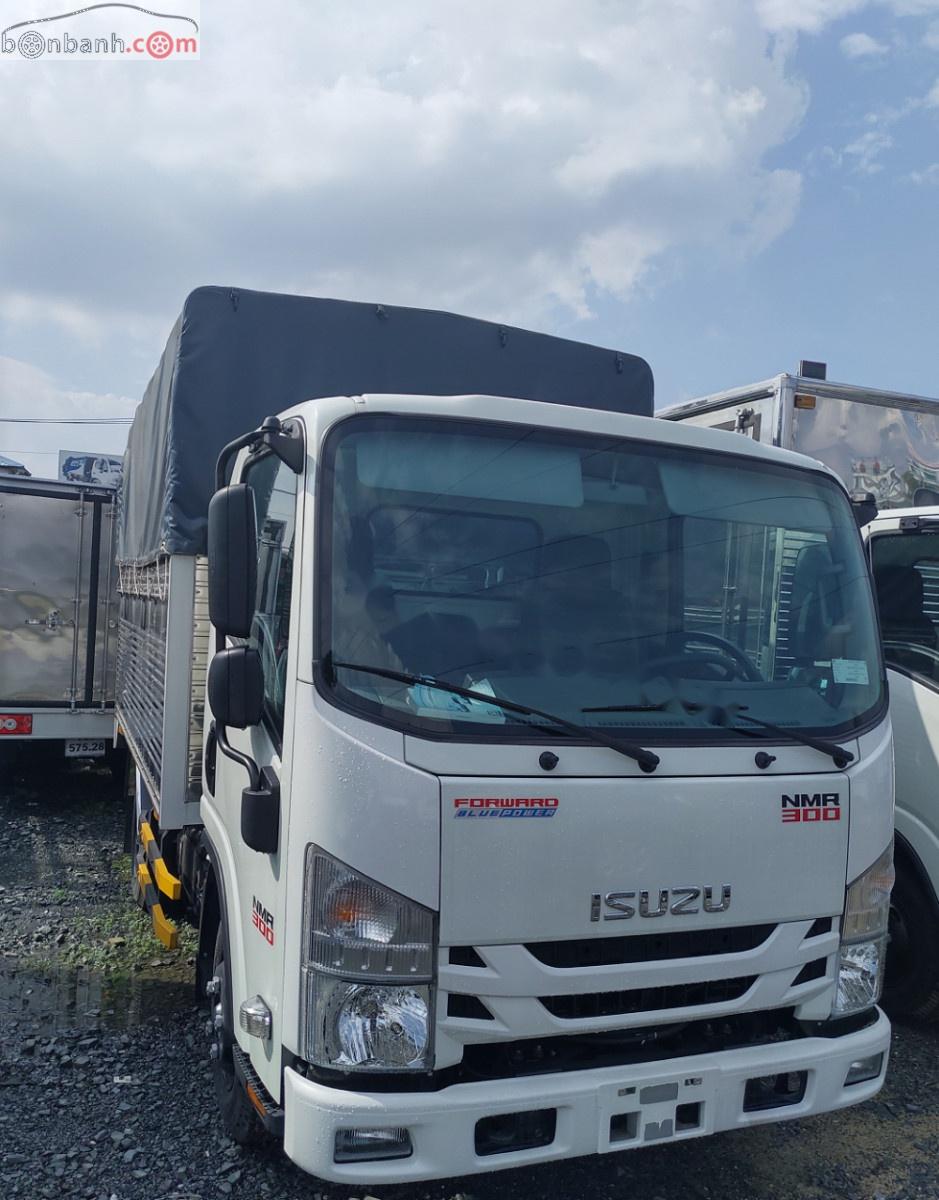 Isuzu NMR 300 2018 - Bán Isuzu NMR 300 sản xuất năm 2018, màu trắng, nhập khẩu 