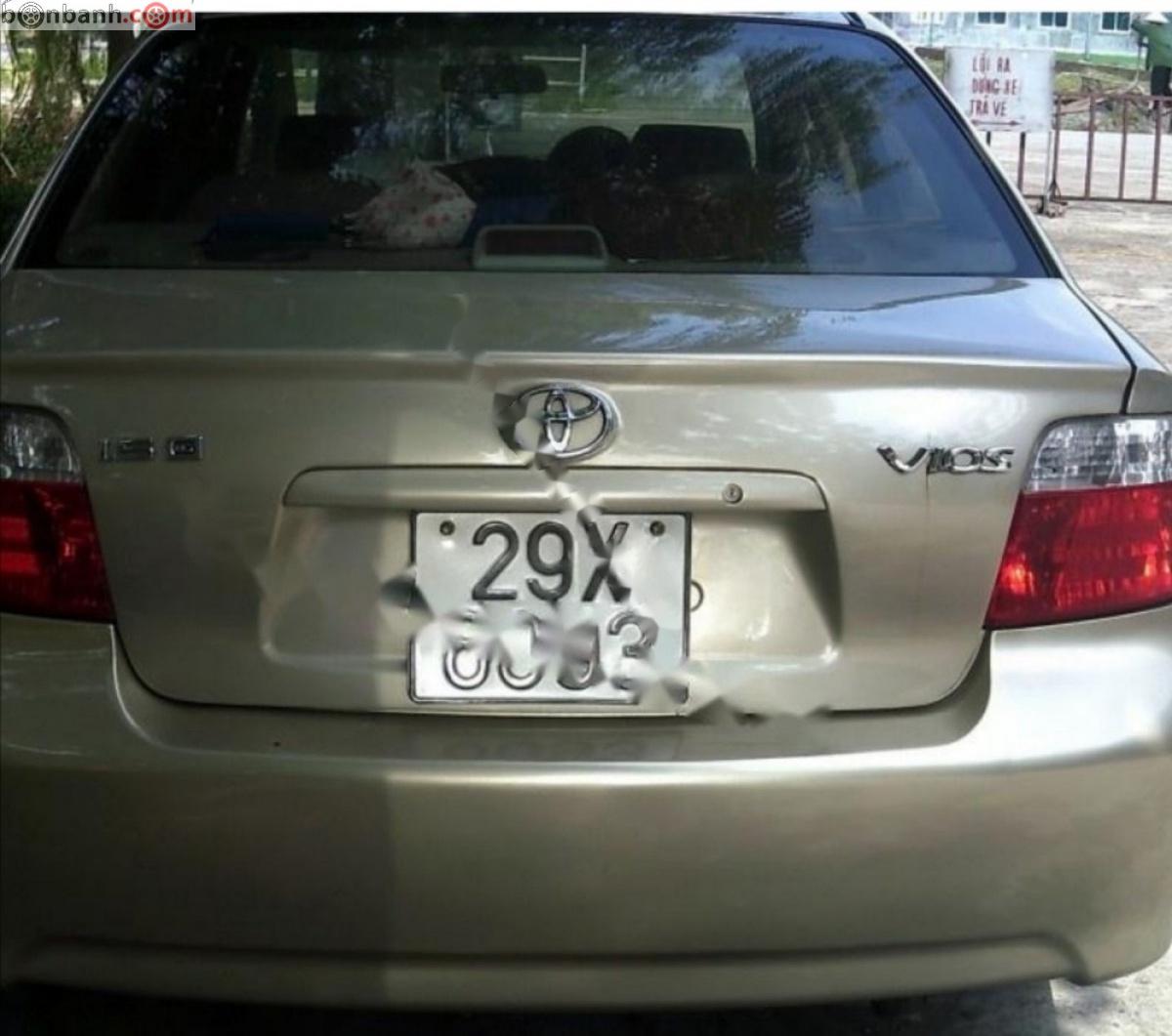 Toyota Vios 2005 - Cần bán Toyota Vios 2005, màu vàng, chính chủ