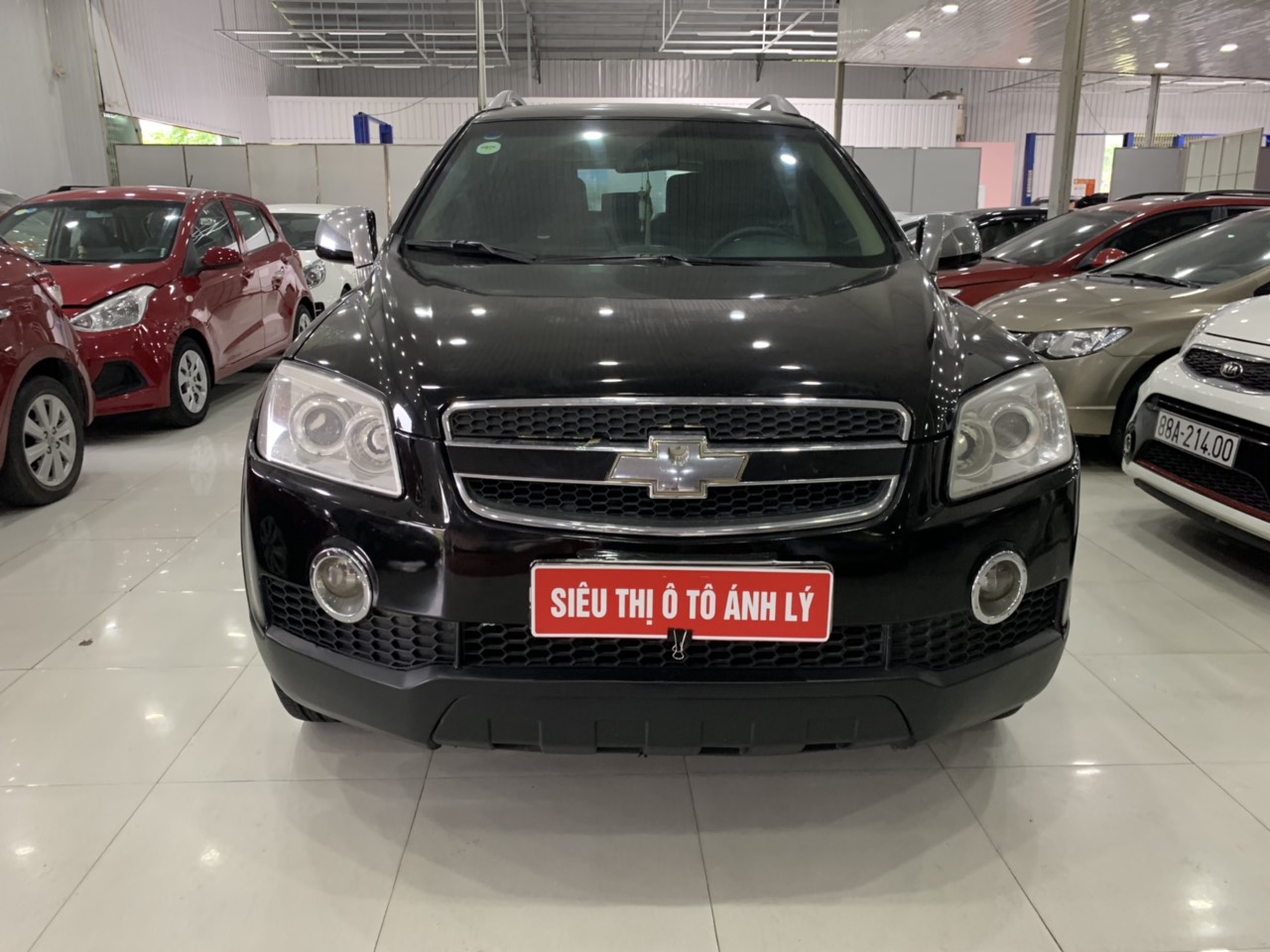 Chevrolet Captiva 2.4mt 2007 - Bán Chevrolet Captiva 2.4MT đời 2007, màu đen