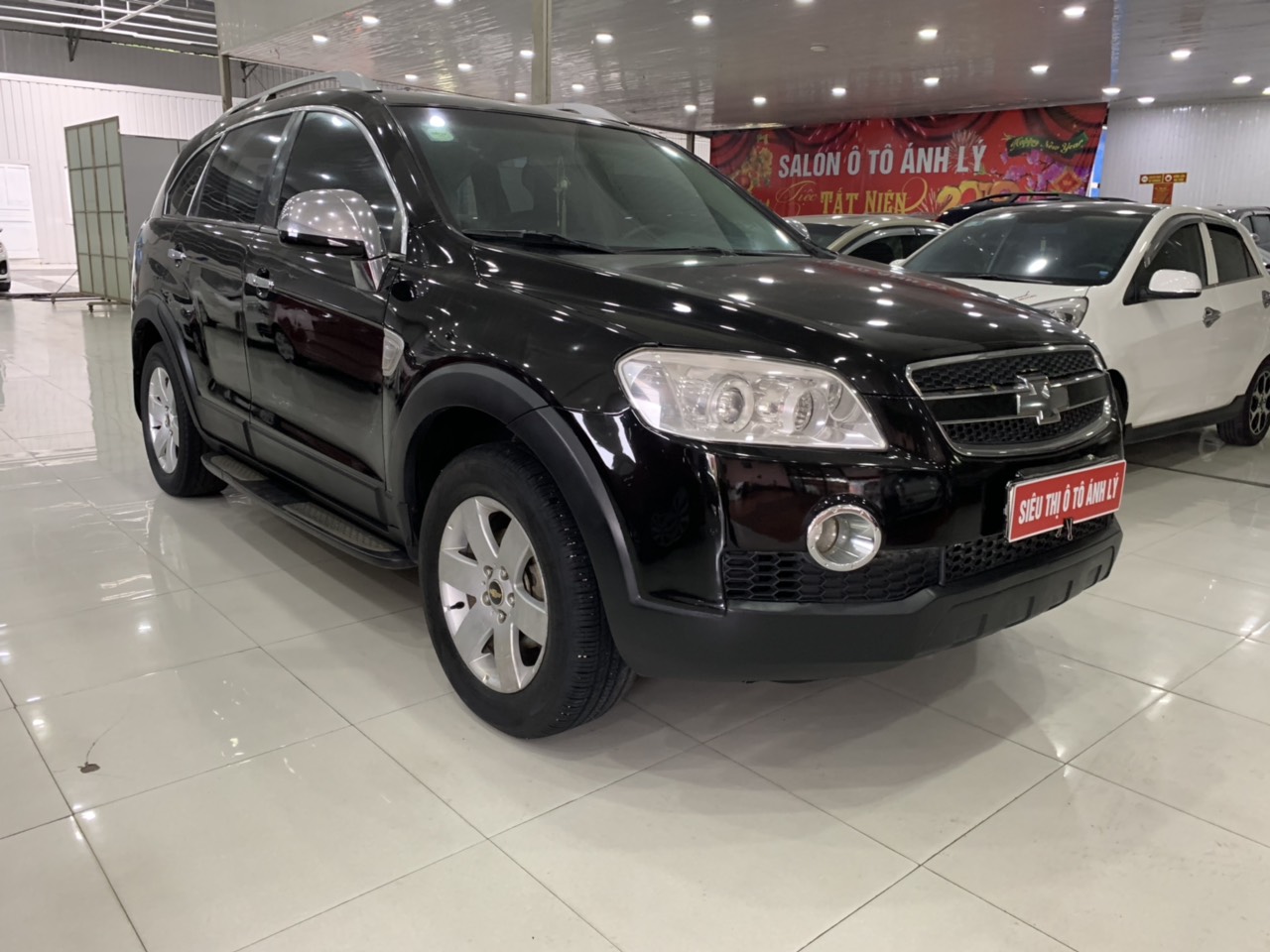 Chevrolet Captiva 2.4mt 2007 - Bán Chevrolet Captiva 2.4MT đời 2007, màu đen