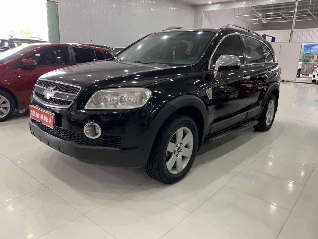 Chevrolet Captiva 2.4mt 2007 - Bán Chevrolet Captiva 2.4MT đời 2007, màu đen