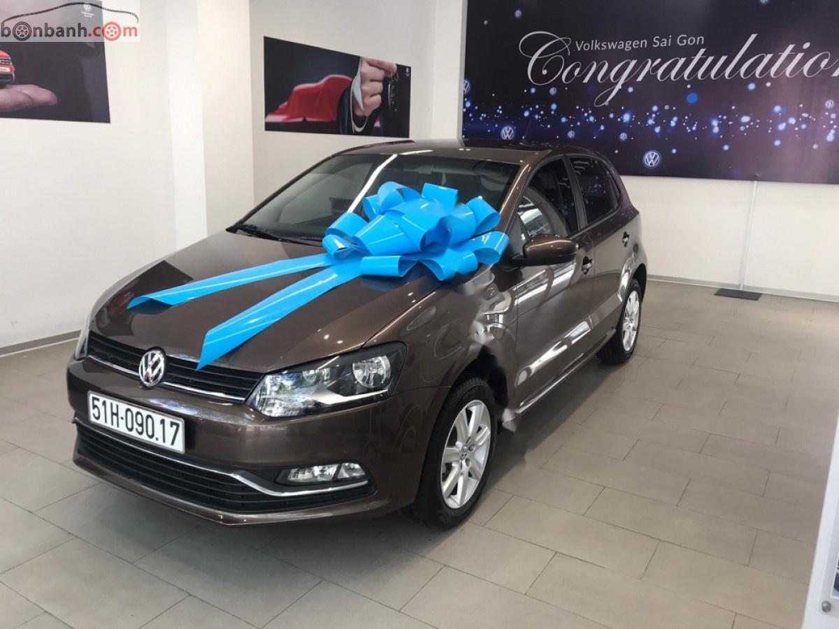 Volkswagen Polo 1.6AT 2019 - Bán Volkswagen Polo 1.6AT 2019, màu nâu, xe nhập