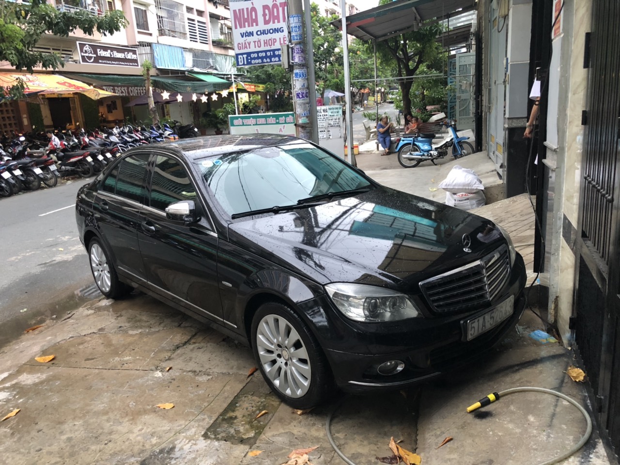 Mercedes-Benz C class C200K 2007 - Cần bán Mercedes C200K đời 2007, màu đen, nhập khẩu nguyên chiếc, giá tốt