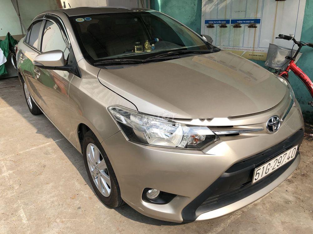 Toyota Vios 2017 - Bán Toyota Vios 2017, màu vàng, xe nhập số sàn