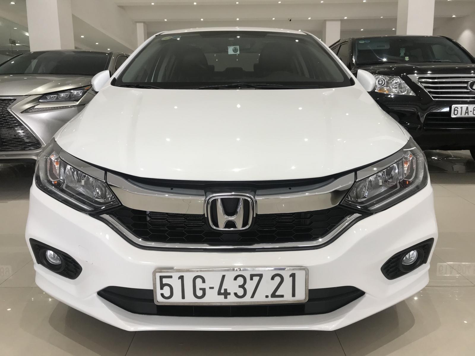 Honda City 2017 - Bán Honda City CVT 2017, màu trắng