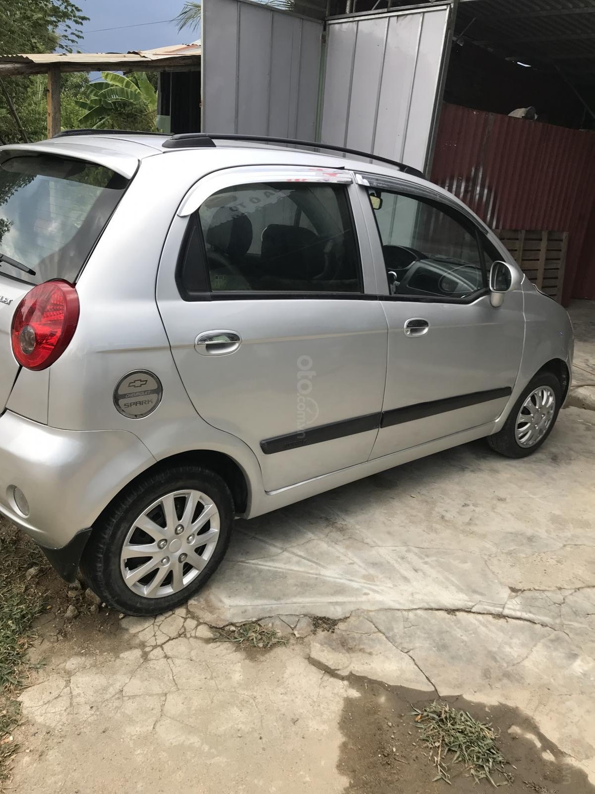 Chevrolet Spark LT 2009 - Cần bán Chevrolet Spark LT đời 2010, màu bạc