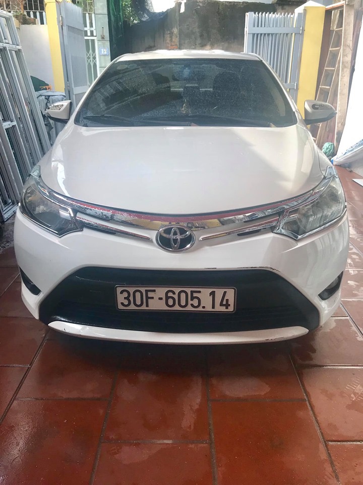 Toyota Vios 2014 - Cần bán xe Toyota Vios đời 2014, màu trắng