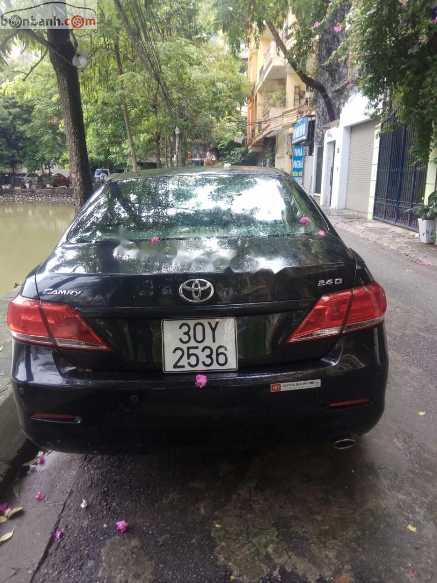 Toyota Camry 2.4G 2010 - Bán Toyota Camry 2.4G 2010, màu đen, chính chủ