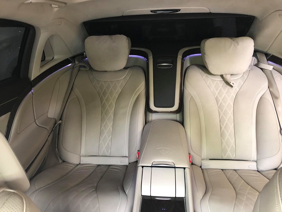 Mercedes-Benz Maybach S400 2016 - Bán Mercedes-Benz S400 Maybach sản xuất 2016 màu đen, nội thất kem