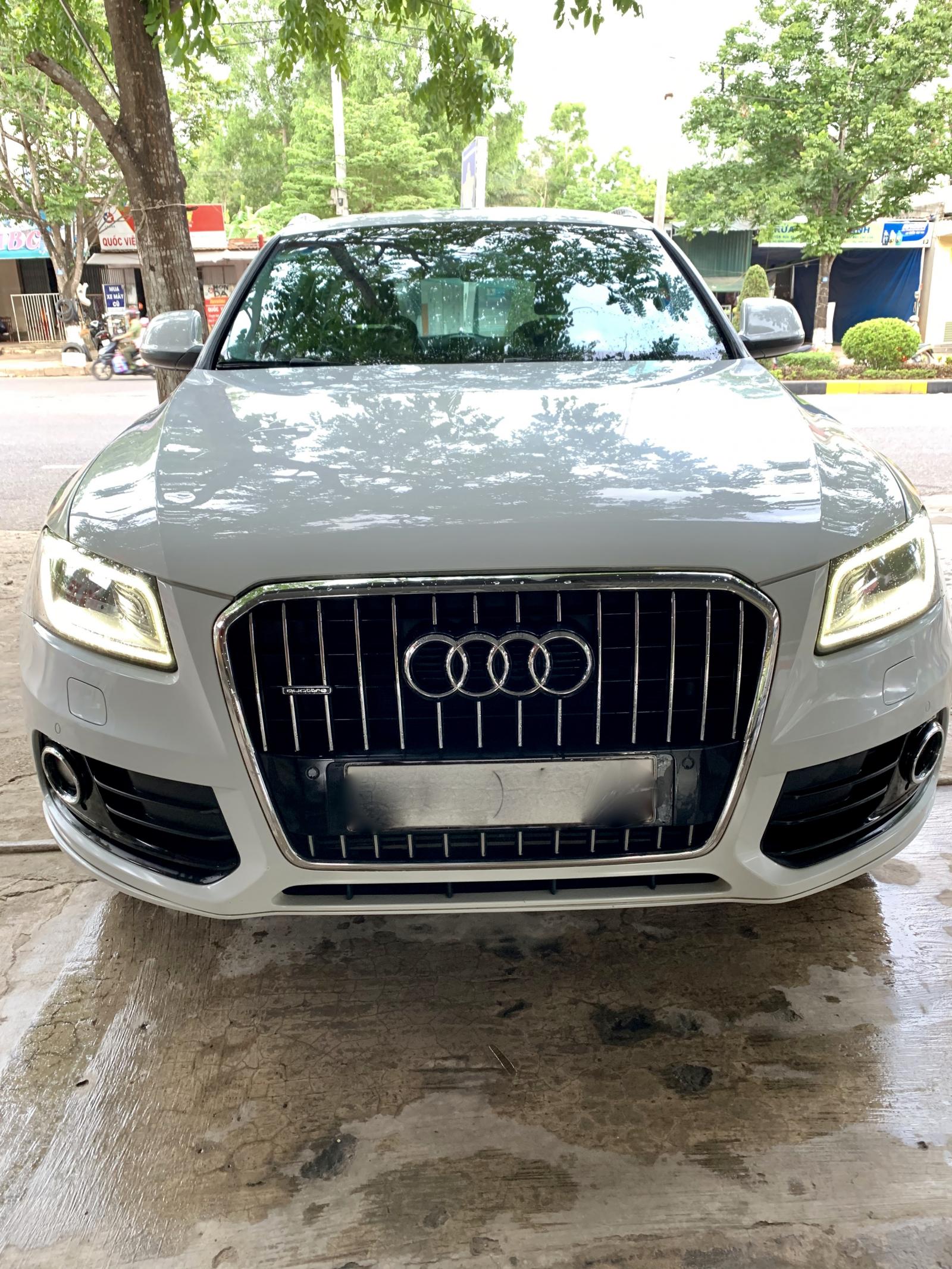 Audi Q5 2013 - Bán Audi Q5 Premium Plus 2013, màu trắng, nhập khẩu nguyên chiếc, bao test hãng