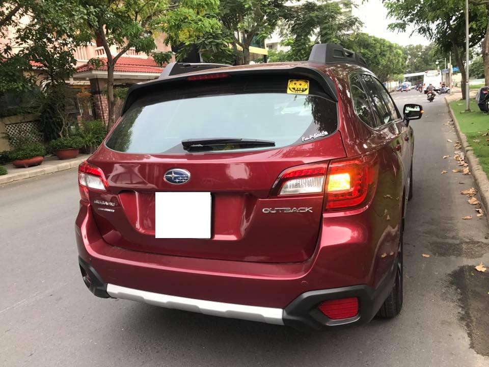Subaru Outback 2.5  2015 - Subaru 2.5 Outback màu đỏ sản xuất 2015, nhập Nhật, biển Hà Nội