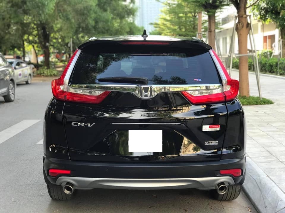 Honda CR V 1.5 Tubor 2018 - Bán Honda CRV 1.5 Tubor bản L màu đen, sản xuất 2018 đăng ký 03/2019 tên tư nhân chính chủ