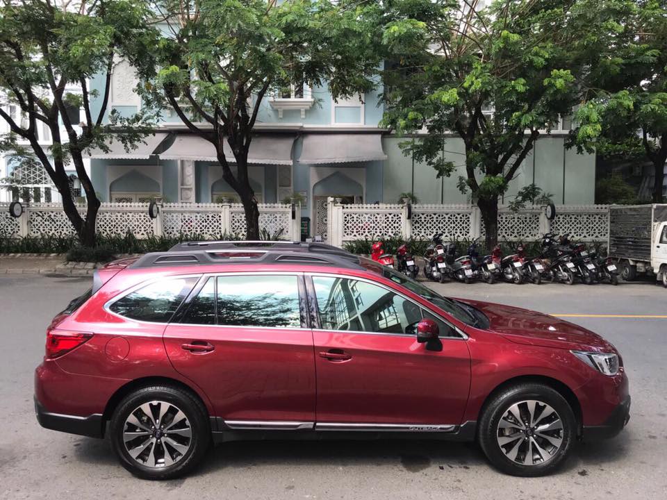 Subaru Outback 2.5  2015 - Subaru 2.5 Outback màu đỏ sản xuất 2015, nhập Nhật, biển Hà Nội