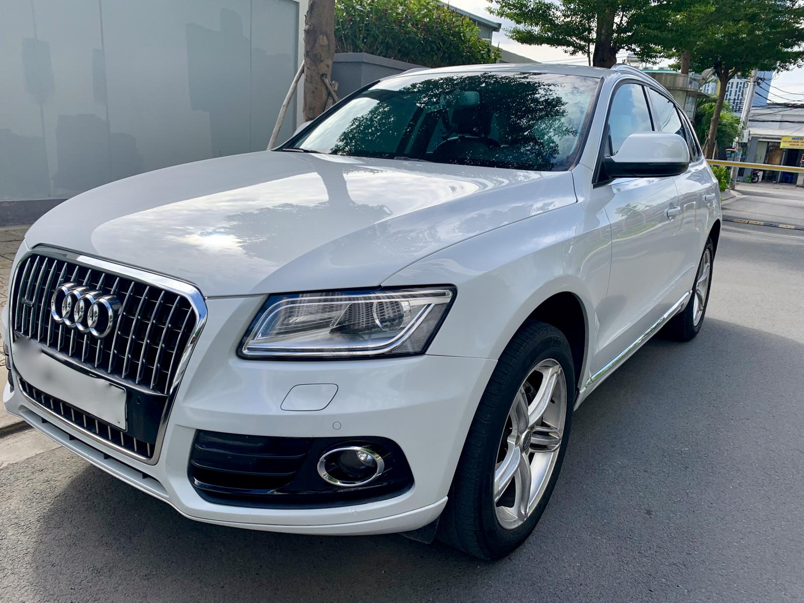 Audi Q5 2013 - Bán Audi Q5 Premium Plus 2013, màu trắng, nhập khẩu nguyên chiếc, bao test hãng