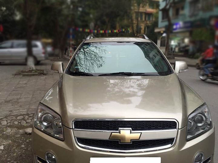 Chevrolet Captiva LTZ 2010 - Bán xe Captiva LTZ, 2010, số tự động, máy xăng, màu vàng cát