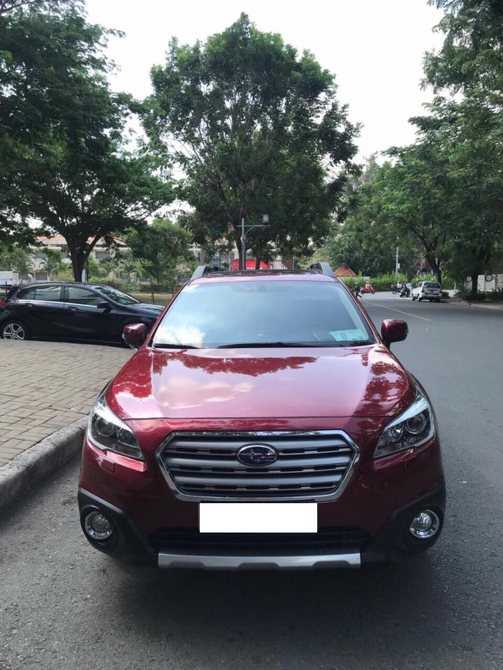 Subaru Outback 2.5  2015 - Subaru 2.5 Outback màu đỏ sản xuất 2015, nhập Nhật, biển Hà Nội