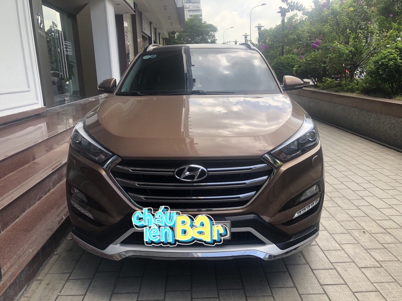 Hyundai Tucson GLS 2.0 AT FWD 2015 - Cần bán xe Hyundai Tucson GLS 2.0 AT FWD sản xuất 2015, màu nâu, nhập khẩu nguyên chiếc, 778tr