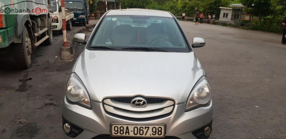 Hyundai Verna 1.4 AT 2009 - Bán Hyundai Verna 1.4 AT đời 2009, màu bạc, xe nhập