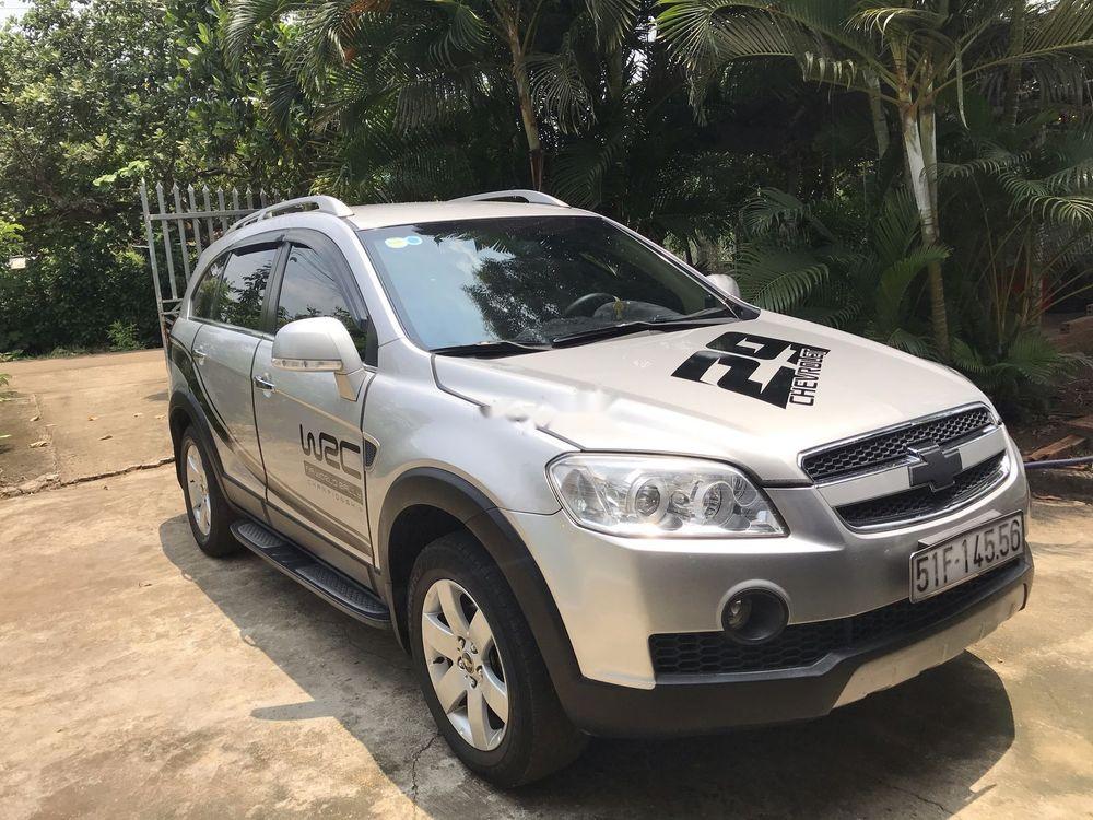 Chevrolet Captiva 2008 - Bán xe Chevrolet Captiva đời 2008, màu bạc 