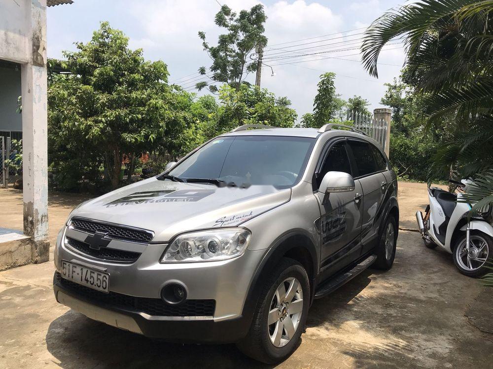 Chevrolet Captiva 2008 - Bán xe Chevrolet Captiva đời 2008, màu bạc 